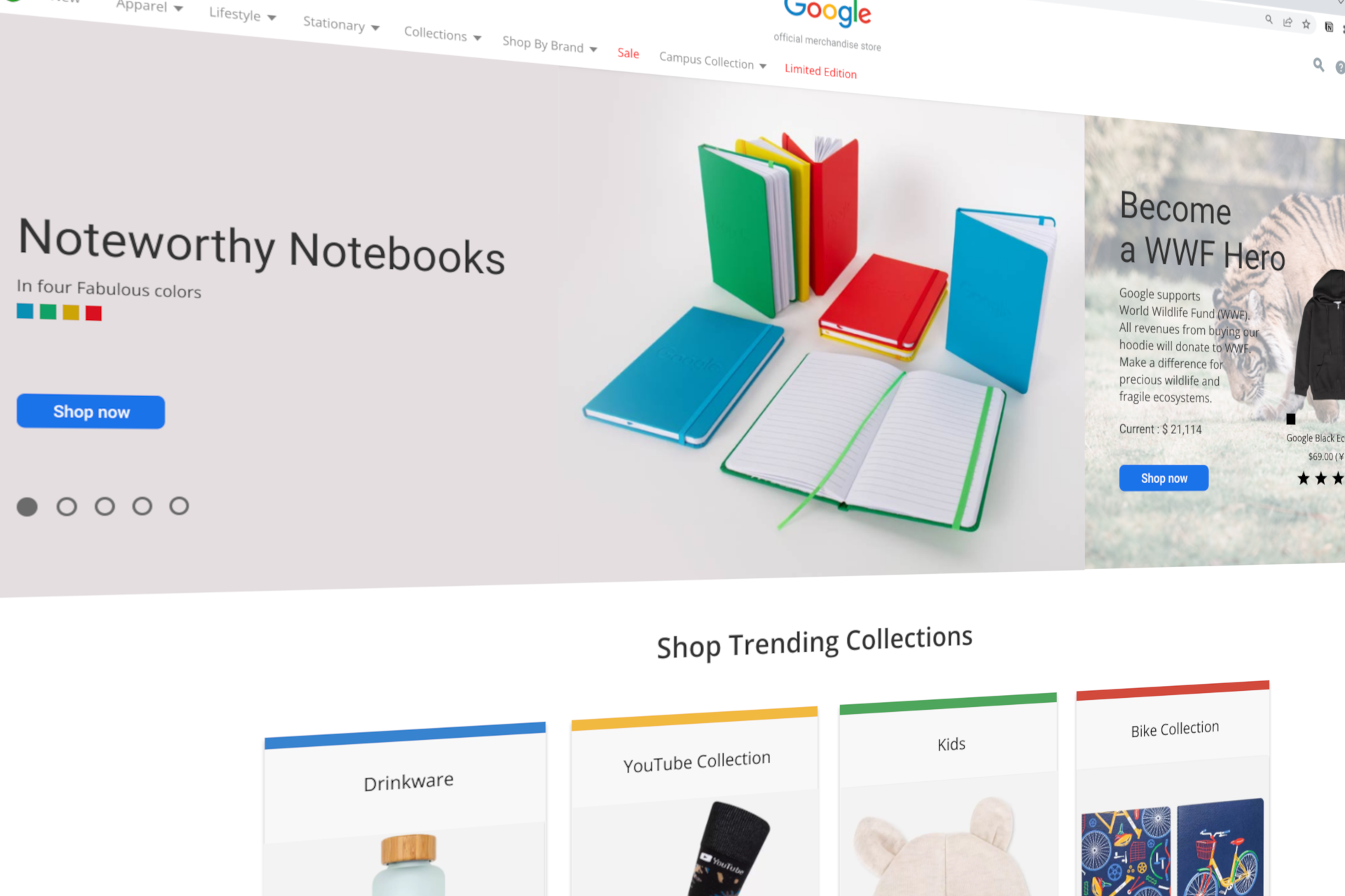Image for Use Analytics to Inform UX Design - Google Merchandise Store